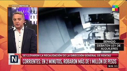 Corrientes: en 2 minutos, robaron más de 1 millón de pesos