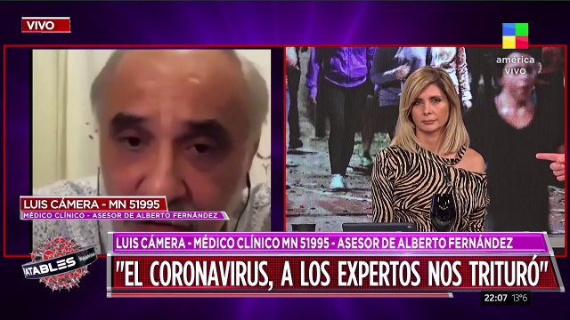 Dr. Luis Cámera El coronavirus a los expertos nos trituró