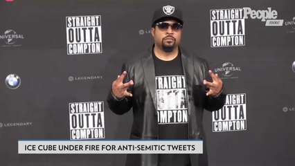 Ice Cube Under Fire for Tweeting Anti-Semitic Images and Conspiracy Theories