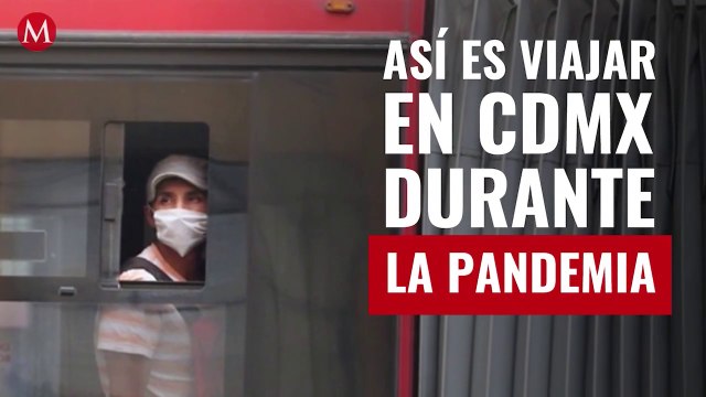 En Metro, Metrobús, taxi o bici... pero con cubrebocas. Así es viajar en CdMx durante la pandemia