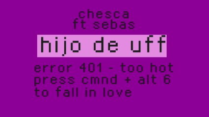 Chesca - Hijo De Uff