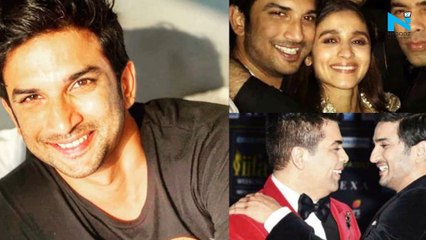 Скачать видео: Karan Johar and Alia Bhatt heavily criticized for mocking Sushant Singh Rajput