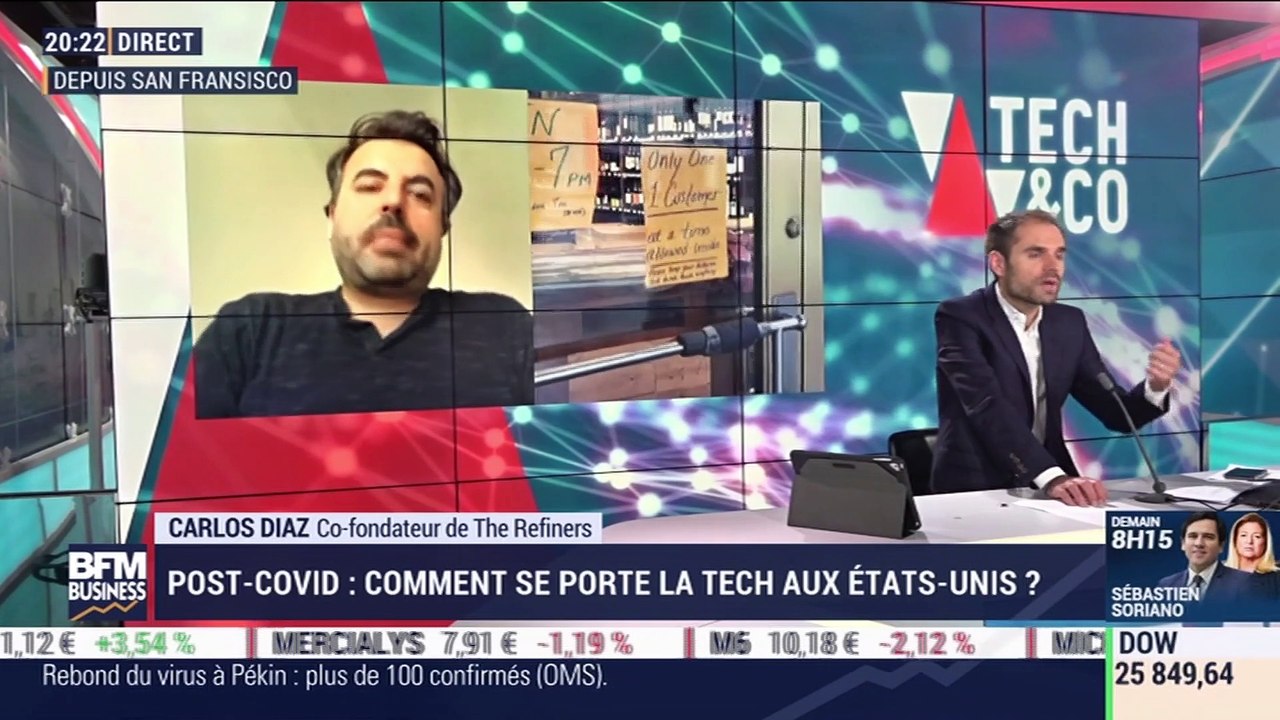 Carlos Diaz (The Refiners): Post-Covid, comment se porte la tech aux États-Unis ? - 15/06