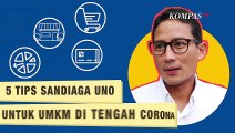 5 Tips Sandiaga Uno untuk UMKM di Tengah Pandemi Corona