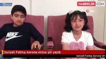 طفلة سورية تُشعل وسائل التواصل التركية بشعر كتبته عن كورونا