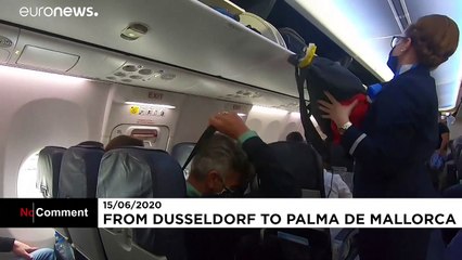 Los primeros turistas alemanes llegan a Mallorca