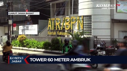 Tower 60 Meter Ambruk, Polisi Duga Ada Unsur Kelalaian