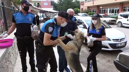 Polis 'can dostları' unutmadı
