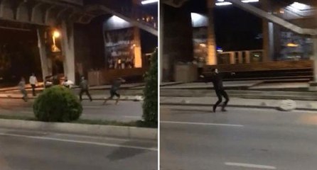 Sultangazi’de sopalı ve demir çubuklu kavga çıktı