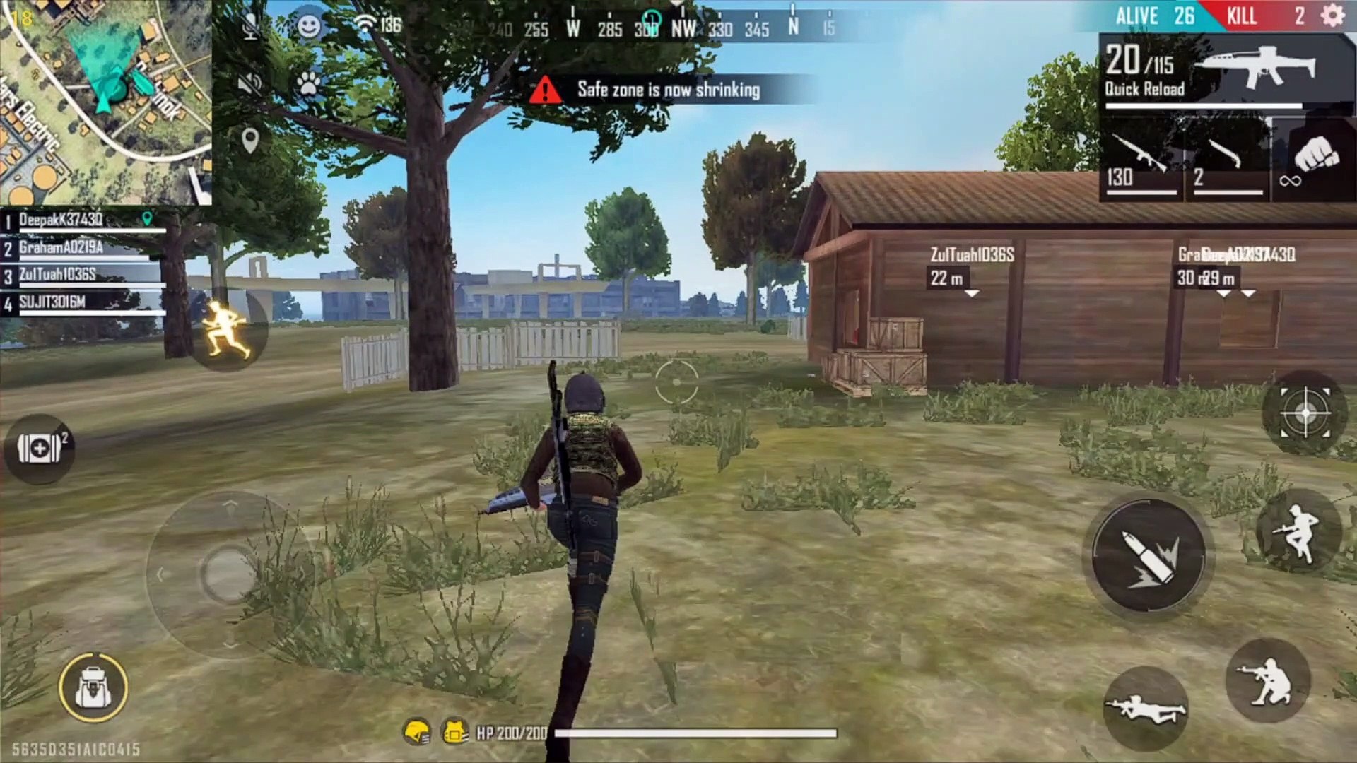 GAMING VIDEO| FREE FIRE GAME PLAY WITH FRIENDS