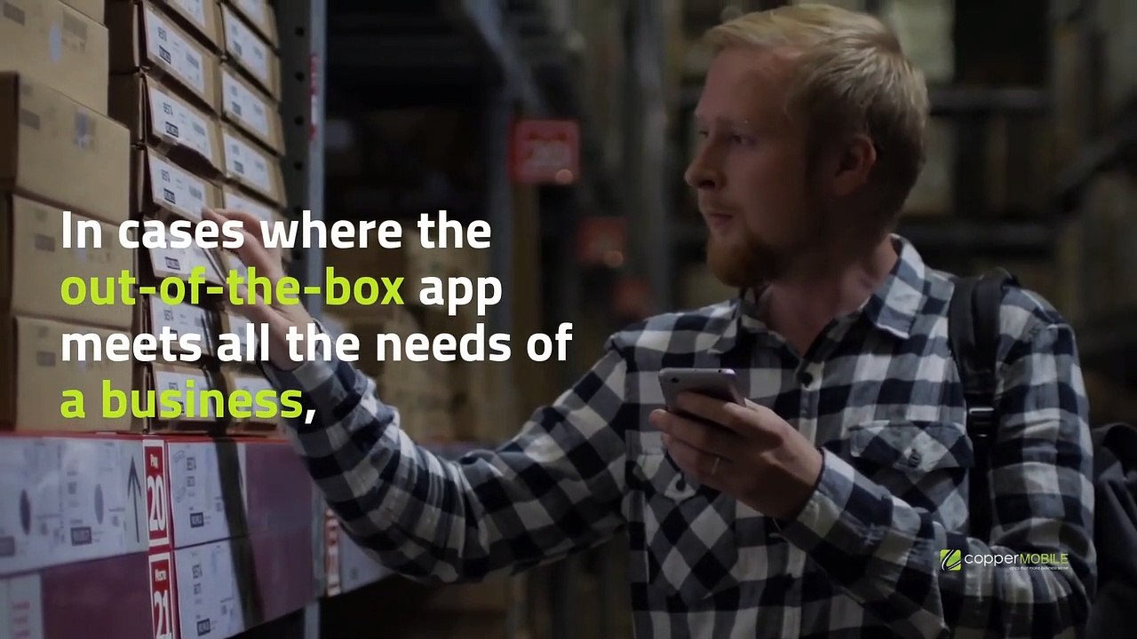 Mobile App: Out Of The Box or Custom