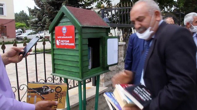 Seyyar Kütüphane hastanede, camide, durakta, piknikte kitapla buluşturuyor - SİVAS