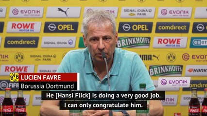 Favre happy for title bound Flick