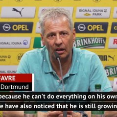 Favre cautious of Haaland development