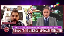 El drama de Cecilia Insigna, la esposa de Brancatelli