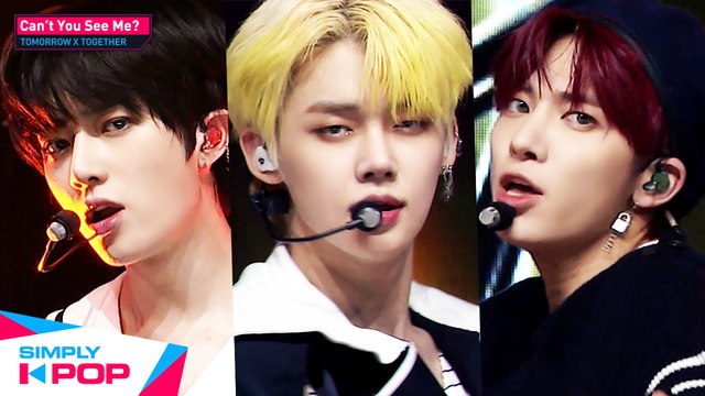 [Simply K-Pop] TOMORROW X TOGETHER(투모로우바이투게더) - Can’t You See Me?(세계가 불타버린 밤, 우린…) _ Ep.418