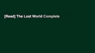 [Read] The Lost World Complete