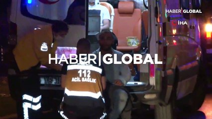 Kontrolden çıkan otomobil takla atarak devrildi: 2'si ağır 5 yaralı