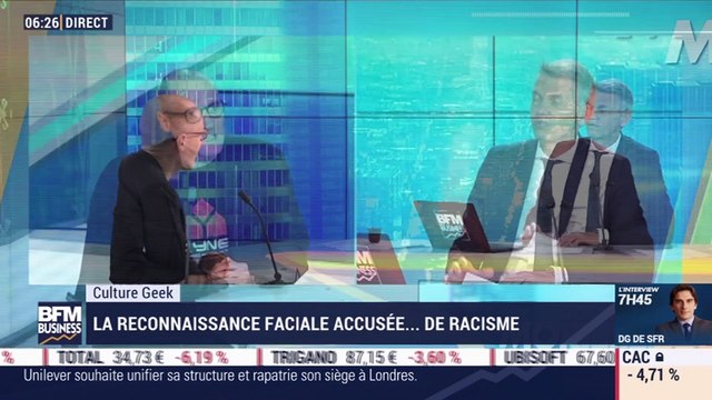 Culture Geek : La reconnaissance faciale, accusée de racisme, par Anthony Morel - 12/06