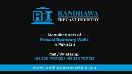 Precast Boundary Wall