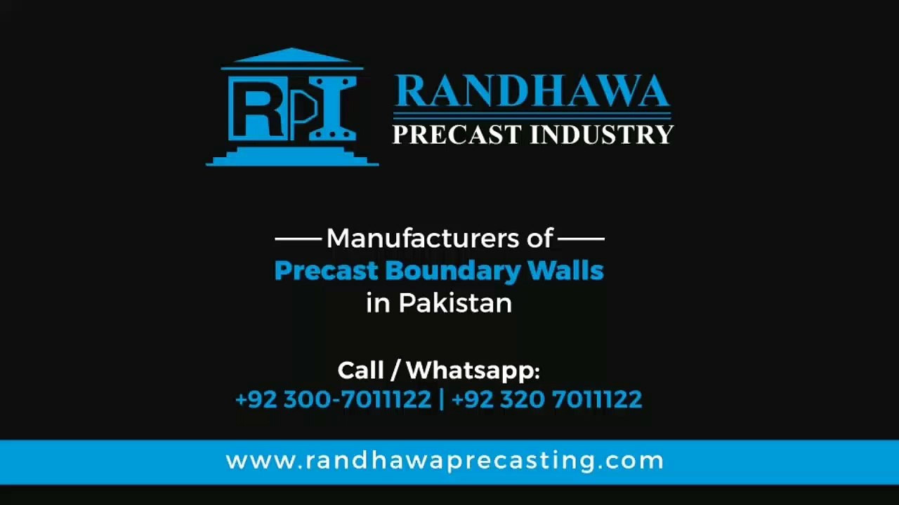 Precast Boundary Wall