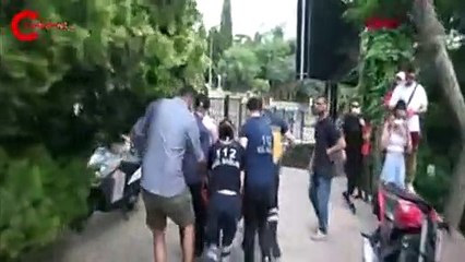 Maçka Parkı'nda dehşet saçtı! Doktorun boğazını kesti