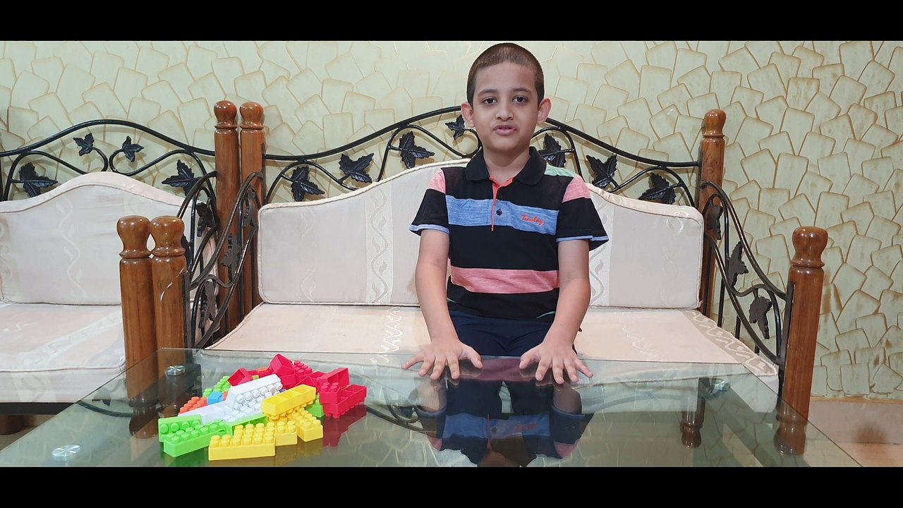 ব্লক দিয়ে ডাইনোসর বানানো। Making of Dinosur with Building Blocks.Blocks for kids.