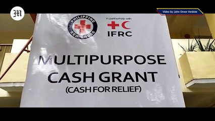 Philippine Red Cross conducts COVID19 Emergency Response Cash relief Distribution at Addition Hills, Mandaluyong City