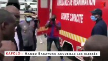 Attaque de Kafolo Le ministre d’Etat, ministre de la Defense, Hamed Bakayoko accueille les soldats blessés à Abidjan