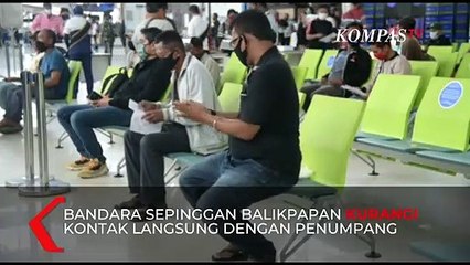 Descargar video: Kurangi Kontak Dengan Penumpang, Bandara Sepinggan Luncurkan Layanan Customer Service Online