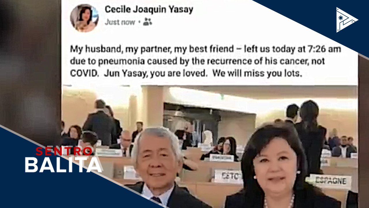 Ex-DFA Sec. Perfecto Yasay, pumanaw sa edad na 73