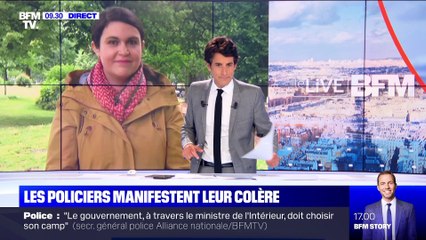Les policiers manifestent leur colère (2) - 12/06