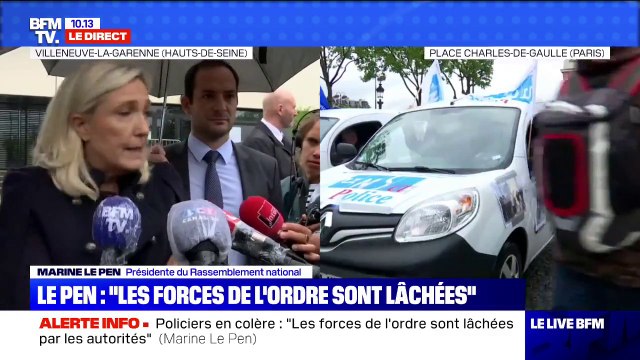 Marine Le Pen: Il n'y a pas de problème de violences policières, il y a des défaillances personnelles