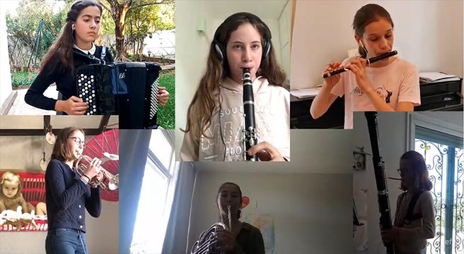 Jouer ensemble depuis 5 pays et 6 villes du monde...