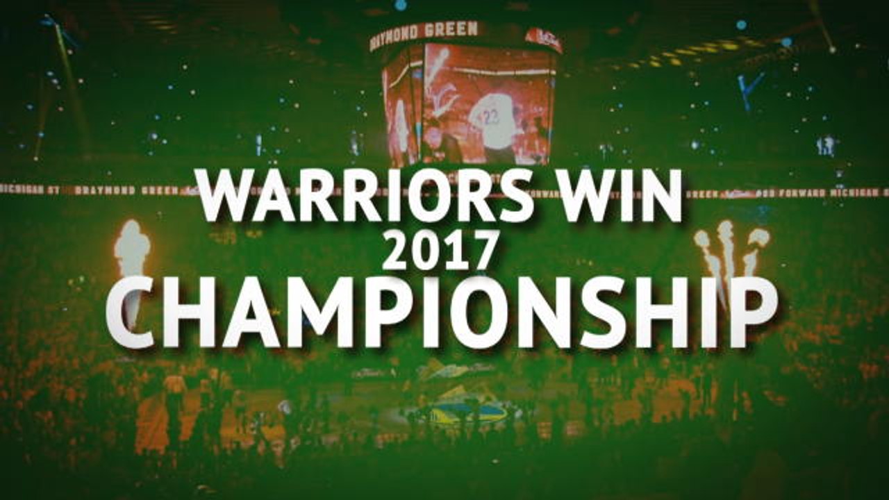 NBA Flashback - Warriors beat Cavs to win the 2...