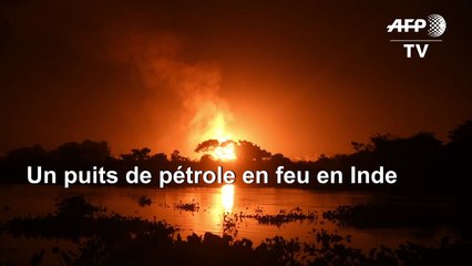 Inde: 7.000 personnes évacuées de la zone d'un puits de pétrole en feu