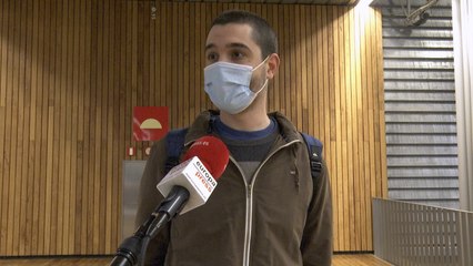 Alumnos de examen multitudinario explican medidas de seguridad