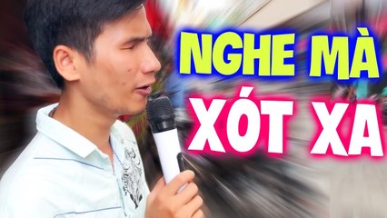 Cả Khu Chợ bất ngờ khi được nghe giọng hát thật của Xuân Hòa - Lk Ăn Năn - Ca Sĩ Mù Hát Rong