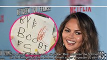 Chrissy Teigen (34) gibt auf kreative Art ein Lebenszeichen von sich! Erst vor wenigen Tagen kündigt