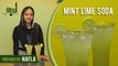 Mint Lime Soda | Mint Lime Soda Juice  In One Minutes Recipe | How To Make Mint Lime Juice | Ruchi