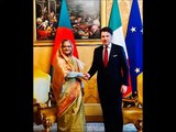 Conte Meets Bangladesh PM in Rome | ইতালির প্রধানমন্ত্রীর সাথে শেখ হাসিনার দ্বিপাক্ষিক বৈঠক | Arrivo del Primo Ministro del Bangladesh Sheikh Hasina a Palazzo Chigi