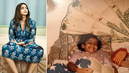 Sonam Kapoor बचपन से हैं किताबी कीड़ा, Photo शेयर कर दिया मजेदार Caption | FilmiBeat