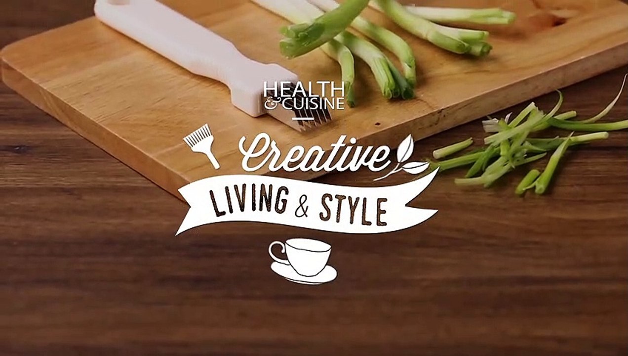 Onion Cutter อุปกรณ์หั่นต้นหอมให้เป็นเส้นเล็ก by Health & Cuisine