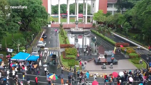 Protesters hold anti-government rallies on Philippines Independence Day