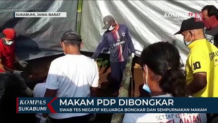 Video herunterladen: Swab Tes Negatif keluarga bongkar Makam