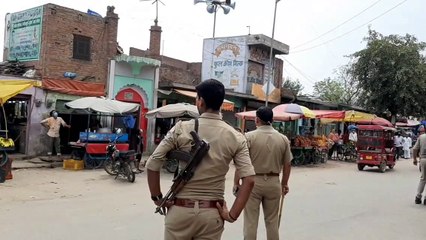 शामली- जुमे की नमाज सकुशल संपन्न कराने के लिए ड्रोन कैमरे से हुआ निरीक्षण