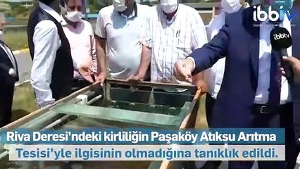 İSKİ, ''Riva Deresi'ni kirletiyorlar'' yalanını çökertti!