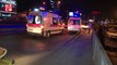Bakırköy'de otomobil metro hattına böyle düştü