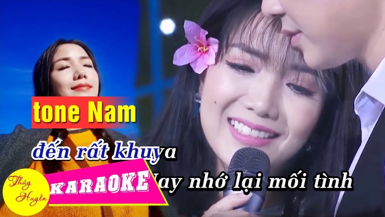 [KARAOKE] Tình Đầu Nho Nhỏ (Tone Nam) - Thúy Huyền  Beat Chuẩn