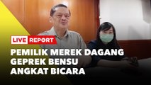 LIVE REPORT: Pemilik Merek Dagang Geprek Bensu Angkat Bicara